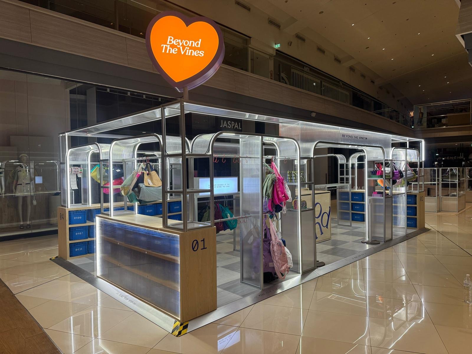 Beyond The Vines mall pop-up Thailand